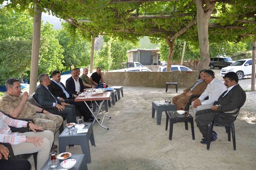 Kaymakamımız Sn. Kemal ÜLKÜ, Ayvalık Köyü Çiçekli Mahallesini ziyaret etti.